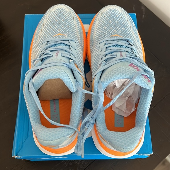 Hoka one one Clifton 9 Airy Blue/Ice Water Women - Picture 3 of 8